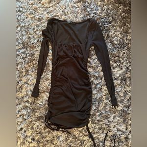 SALTY black tie dress, size M